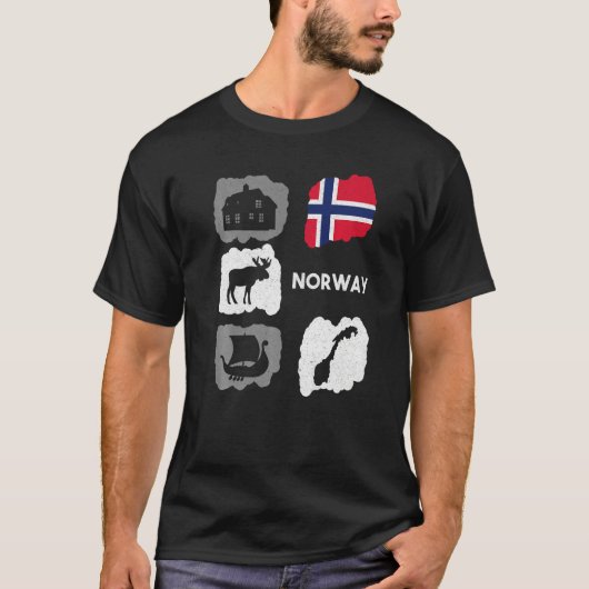 Noorwegen T-shirt (Voorkant)