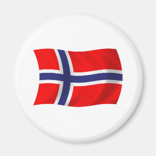 Noorwegen Vlag Magnet Magneet