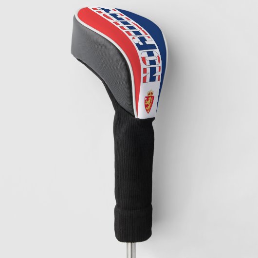 Noorwegen Vlag Prachtige Patriotic Golfheadcover (Schuin)