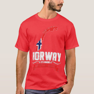 Noorwegen waar mijn verhaal begint t-shirt