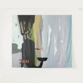 Noorwegen Wandkleed (Voorkant (horizontaal))