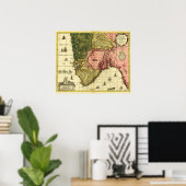 NoorwegenPanoramaNoorwegen Poster (Thuiskantoor)