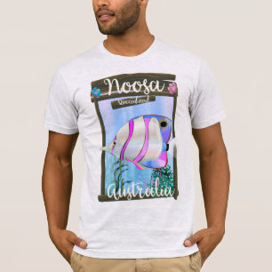 Noosa Australië vintage reisposter T-shirt