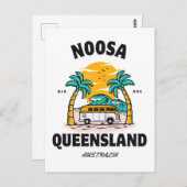 Noosa Beach Queensland Briefkaart (Voorkant / Achterkant)