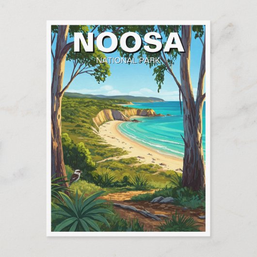 Noosa National Park Australië Reizen Briefkaart (Voorkant)