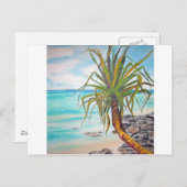 Noosa Pandanas Briefkaart (Voorkant / Achterkant)