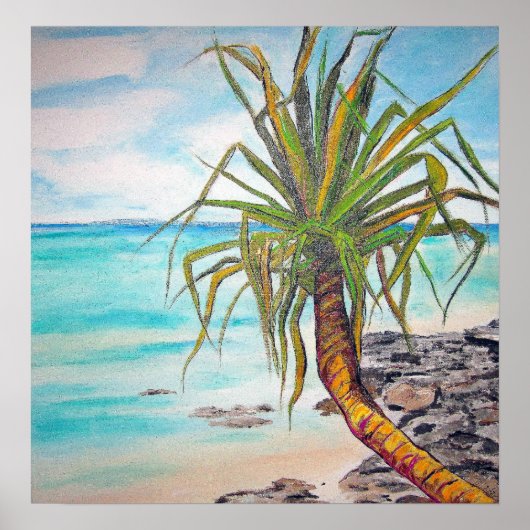 Noosa Pandanas Poster (Voorkant)