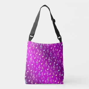 noot, muziek, metaal, bladmuziek, band, sleutel, crossbody tas