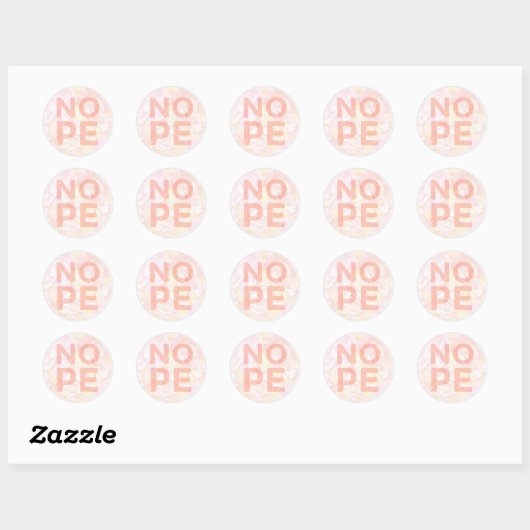 NOOT RONDE STICKER (Vel)