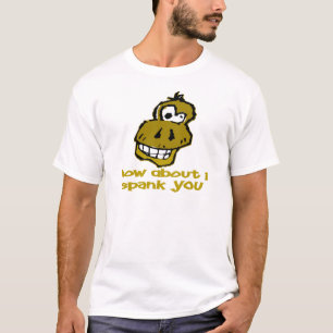Nootachtige Aap hoe over ik u sla T-shirt