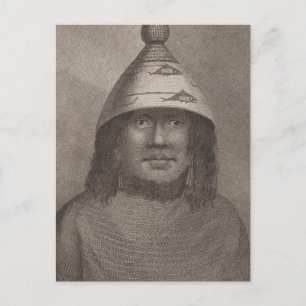 Nootka Woman, British Columbia Briefkaart