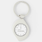 NOP Clock Logo sleutelhanger (Voorkant)