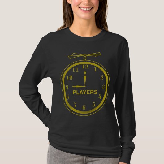 NOP Clock Logo T-shirt met lange mouwen (Voorkant)