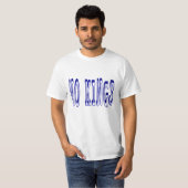 NOP met kroon – Anti-King Bold Statement Design T T-shirt (Voorkant volledig)