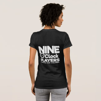 NOP White Clock Logo T-shirt