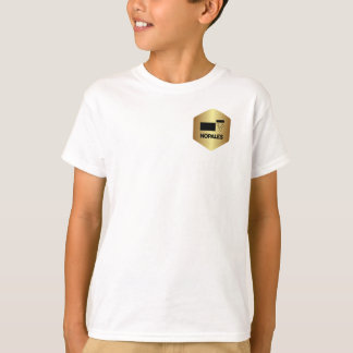 Nopales.io T-shirt - Goud / Witte Editie UNISEX
