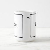 NOPE 15 Oz. Hittegevoelige mok (Midden)