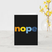 Nope Aroace Pride Lgbtq - Lgbt Aro Ace Aromantic A Kaart (Gele Bloem)