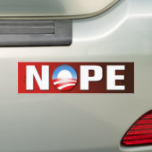 NOPE-Bumpersticker Bumpersticker (Op auto)