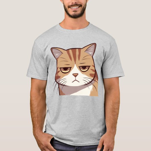Nope Cat T-shirt (Voorkant)