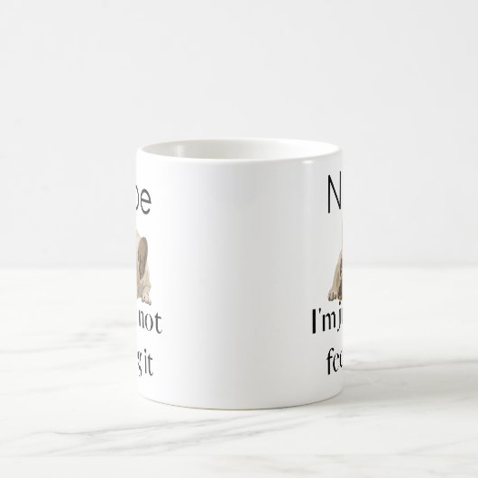 Nope Frenchie Mug (Centre)