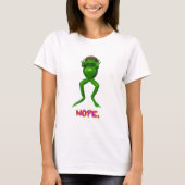 Nope Frog T-shirt (Voorkant)