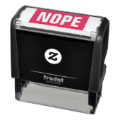 Nope grappig  zelfinktende stempel (Product)
