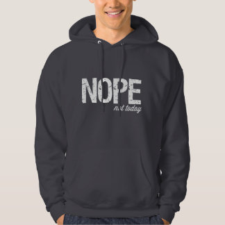 Nope hedendaagse hodie hoodie