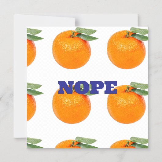 NOPE MAGNET (Recto)