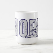 NOPE – Minimal Funny Mood Coffee Cup Koffiemok (Center)
