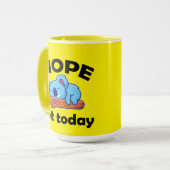 NOPE, niet vandaag. Lazy Koala. Mok (Voorkant links)