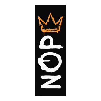 Nope No Kings America Democracy Anti-Trump I Foto Afdruk