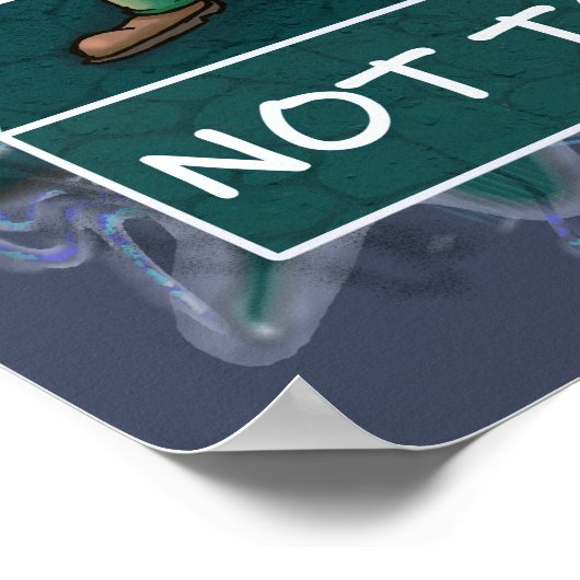 Nope Not Today mème avec affiche Grumpy Gnome (Coin)