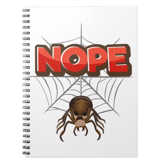 nope notitieboek (Voorkant)