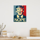 NOPE - Poster anti-Trump - Anti-Trump - (Cuisine)