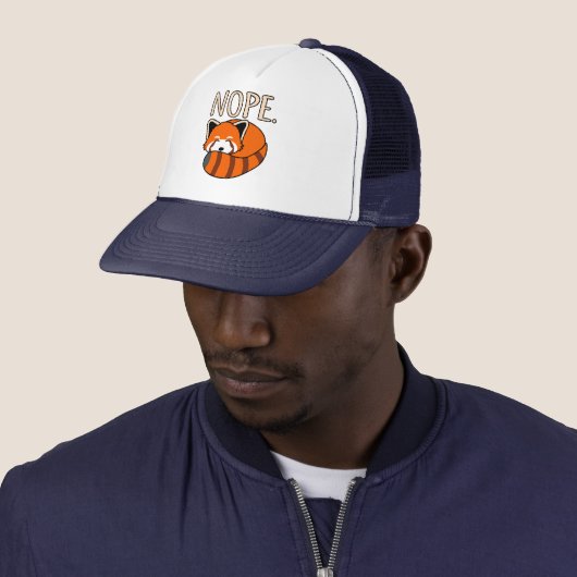 Nope Red Pandas Cute Pet Animal Panda Lover Graphi (In situ)