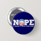 Nope Ronde Button 5,7 Cm (Voorkant /achterkant)