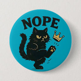 nope ronde button 7,6 cm