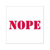 NOPE-stempel Zelfinktende Stempel (Design)
