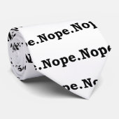 Nope Stropdas (Opgerold)