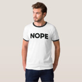 NOPE T-Shirt (Voorkant volledig)