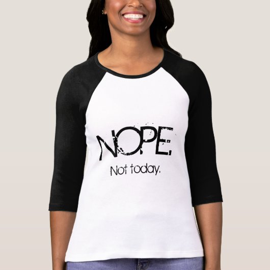 NOPE T-shirt (Voorkant)
