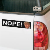 Nope Trump Bumpersticker (Op Truck)