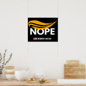Nope Trump Poster (Keuken)