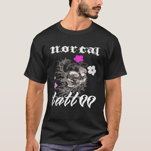 Nor cal tattoo t-shirt (Voorkant)