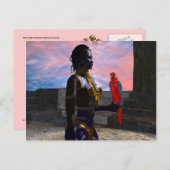 NORA CYBER WARRIOR BRIEFKAART (Voorkant / Achterkant)