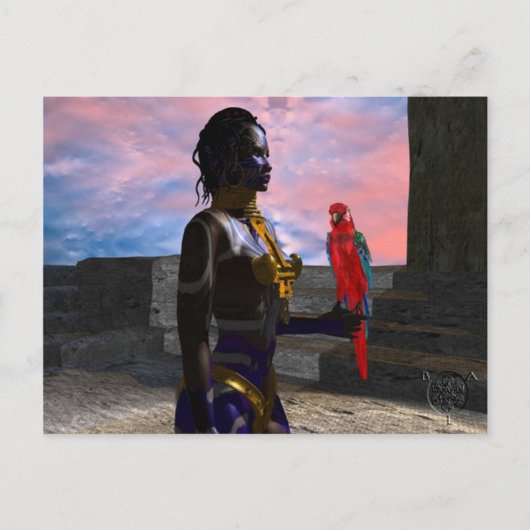 NORA CYBER WARRIOR BRIEFKAART (Voorkant)