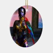 NORA CYBER WARRIOR KERAMISCH ORNAMENT (Rechts)