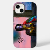NORA CYBER WARRIOR MONOGRAM Case-Mate iPhone CASE (Achterkant)