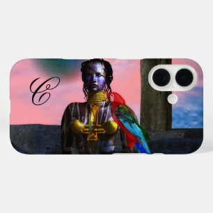 NORA CYBER WARRIOR MONOGRAM Science Fiction iPhone 16 Hoesje